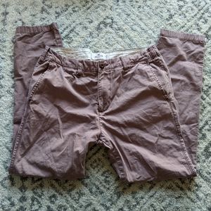 Dusty Pink Hollister Chinos